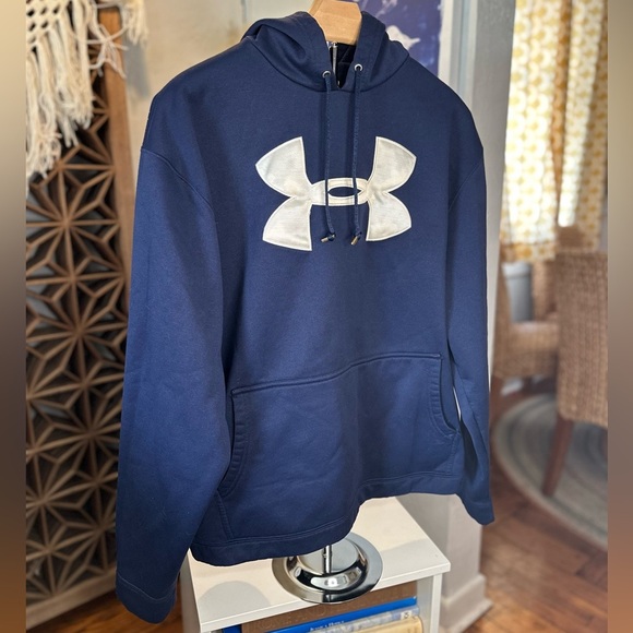 Under Armour Men's Blue Hoodie - Picture 5 of 10